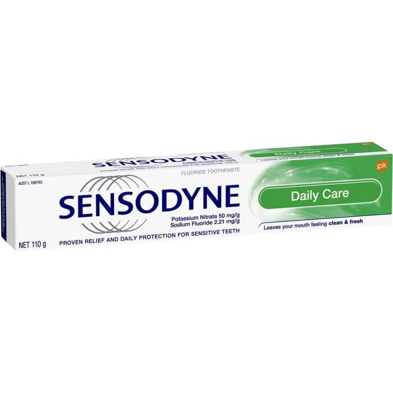 sensodyne toothpaste & choosing the best toothpaste for sensitive teeth featured image