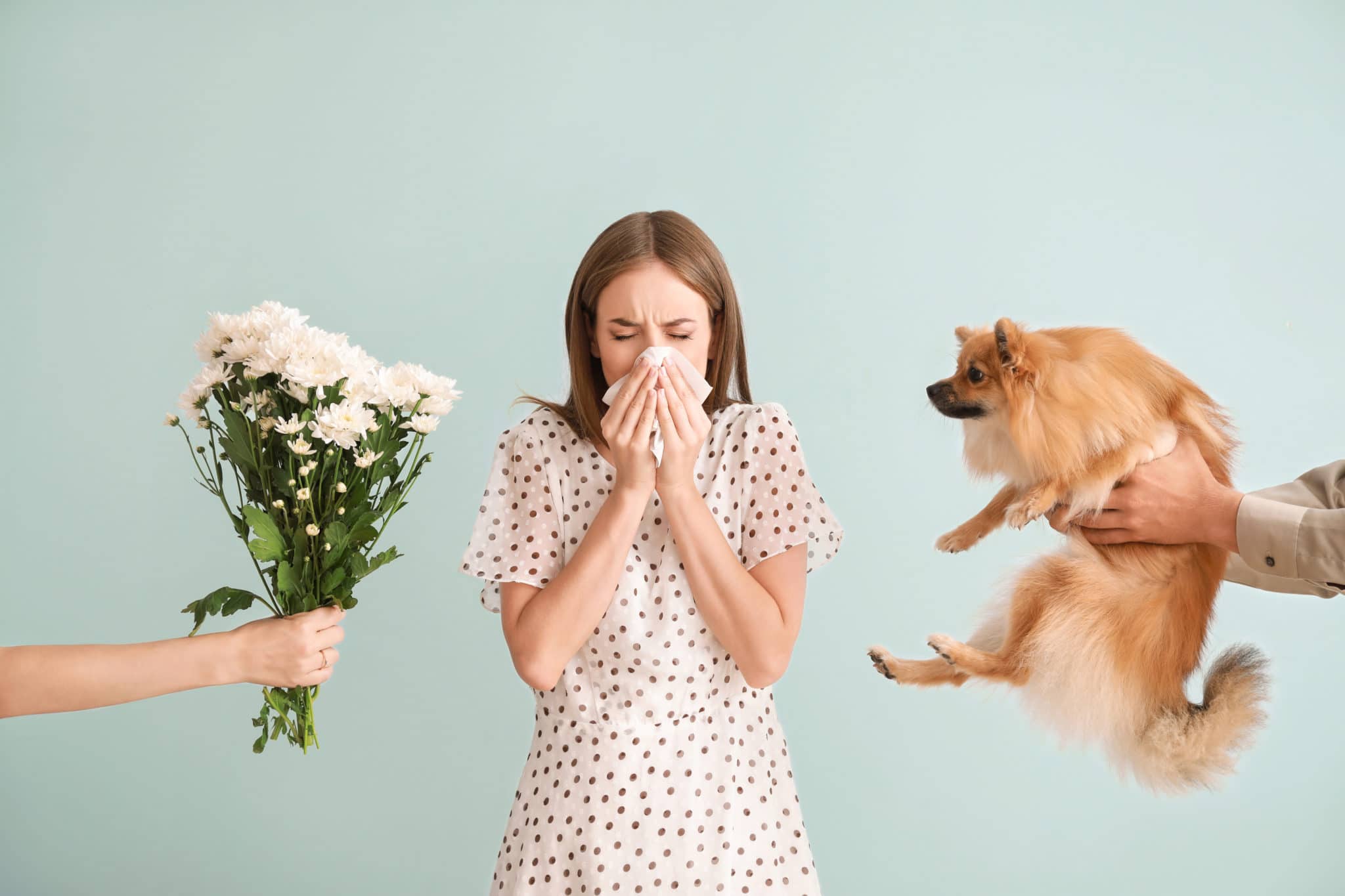 le allergie possono causare mal di gola e dolore alle orecchie